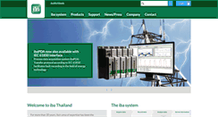 Desktop Screenshot of iba-thai.com